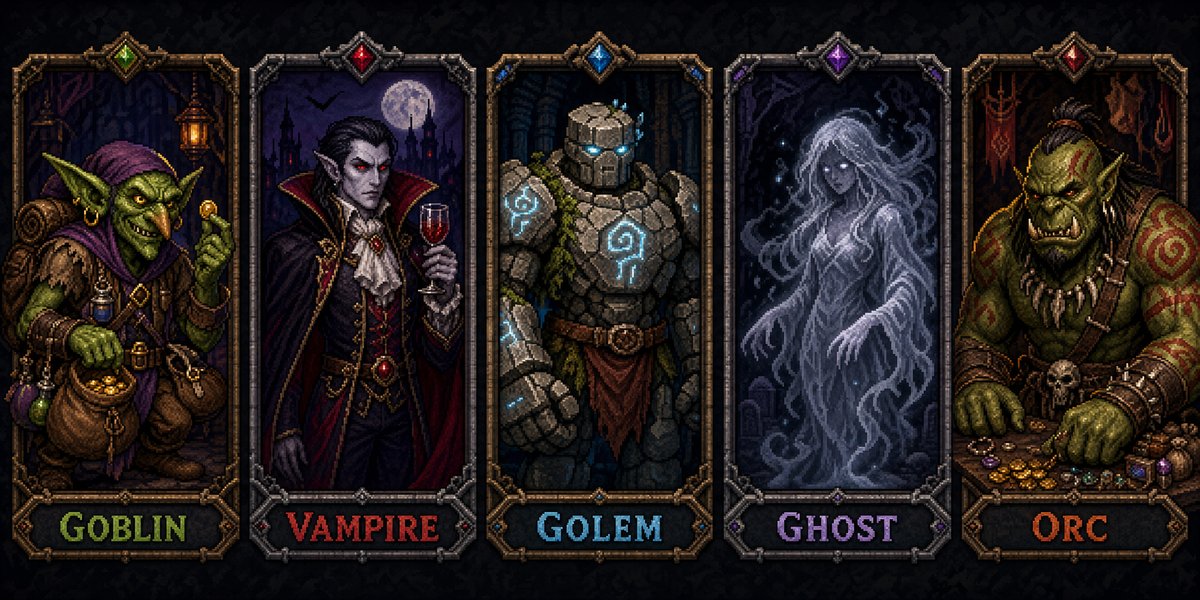Fantasy races lineup